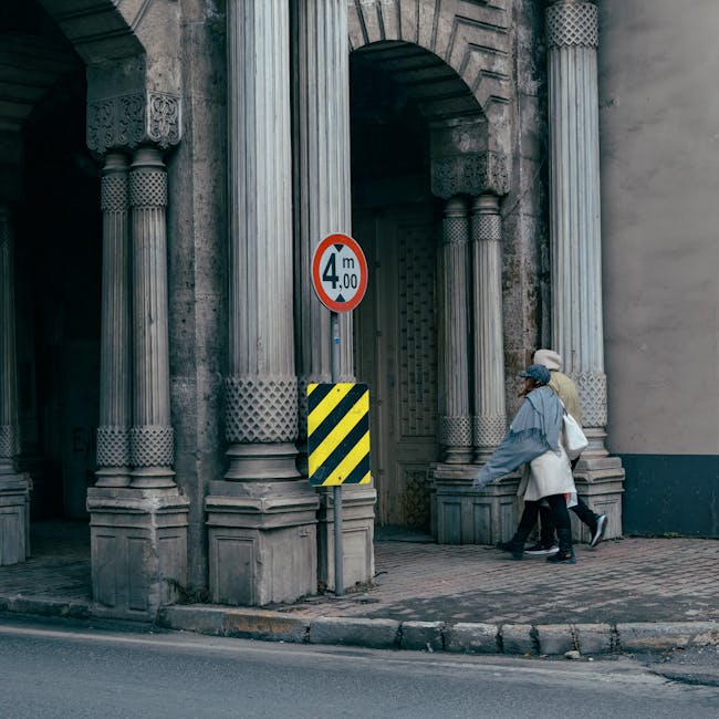 People walking in an urban setting representing accessible banking