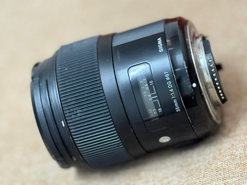 Precision camera lens representing sharp financial focus