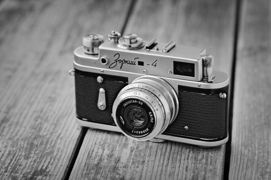 Vintage camera representing heritage and reliability